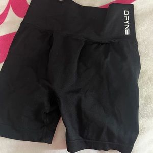 Black dfyne shorts